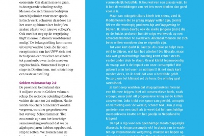 Best practice Gelders Vakmanschap in SER magazine